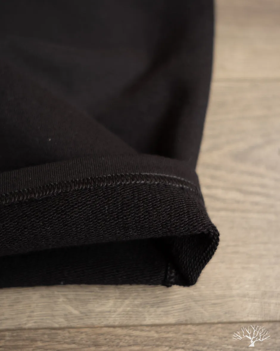 3S50 Loopwheel Heavy Sweatpants - Deep Black