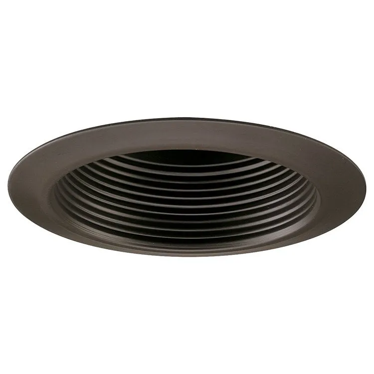 5" Deep Step Baffle Recessed Light Trim