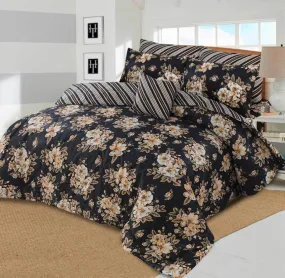 7 Pcs Quilted Comforter Set 928
