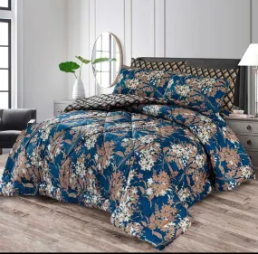 7 Pcs Quilted Comforter Set - EM 905