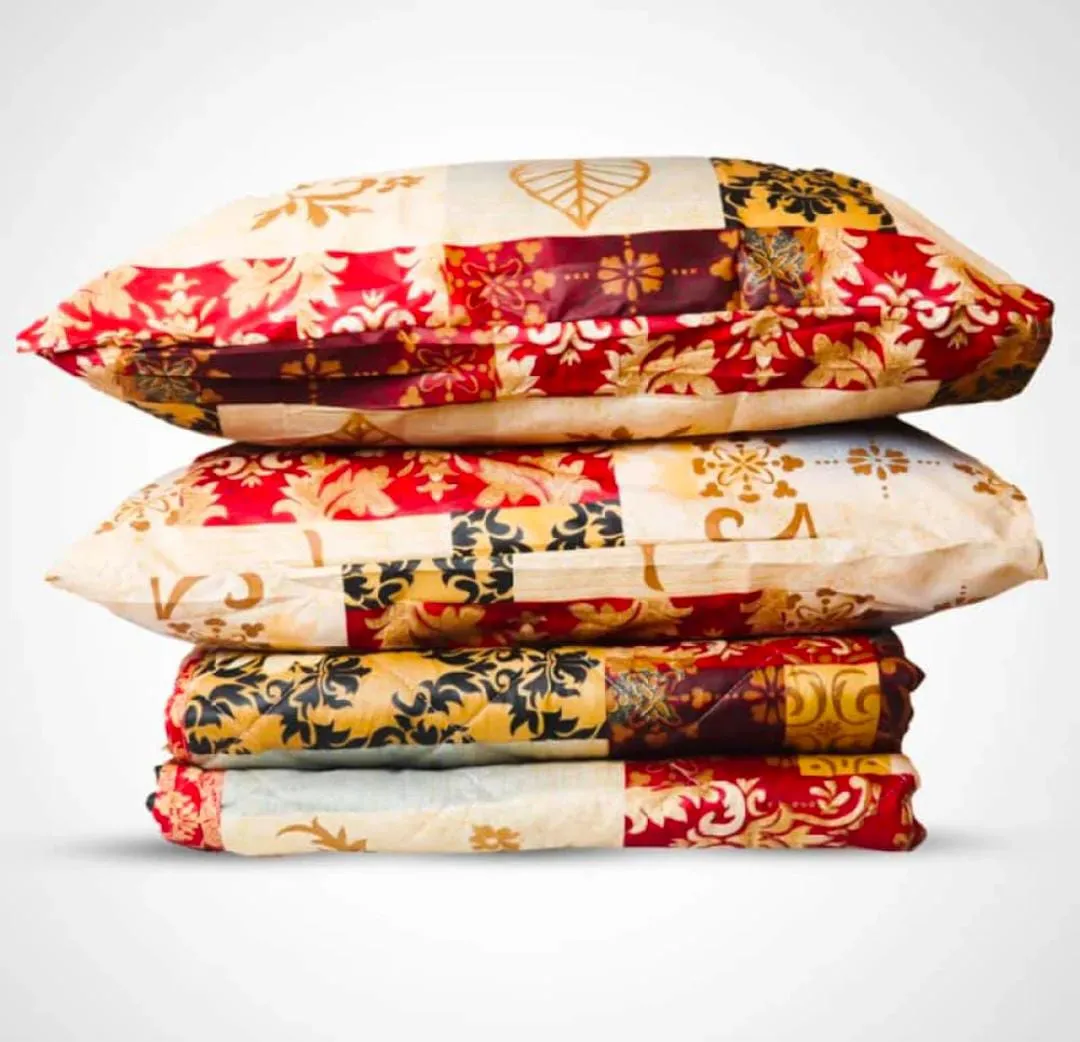 7 Pcs Quilted Comforter Set - EM 908
