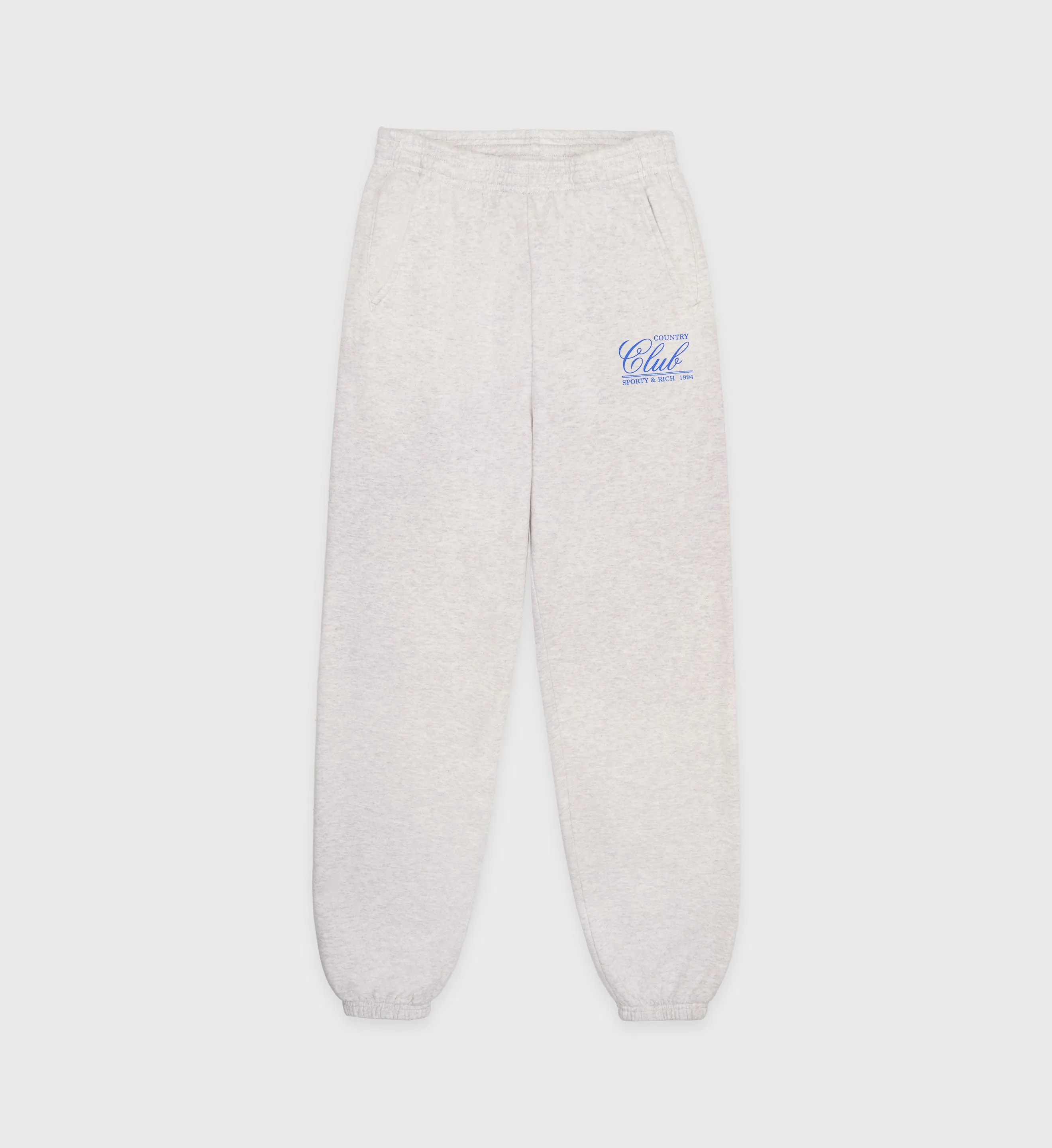 94 Country Club Sweatpant - Heather Gray/Royal Blue