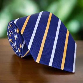 Admiral Stripe Thin Tie