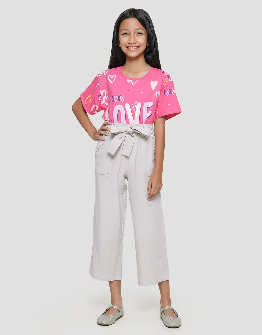 Aero Side Pocket Celana Kulot Anak Perempuan