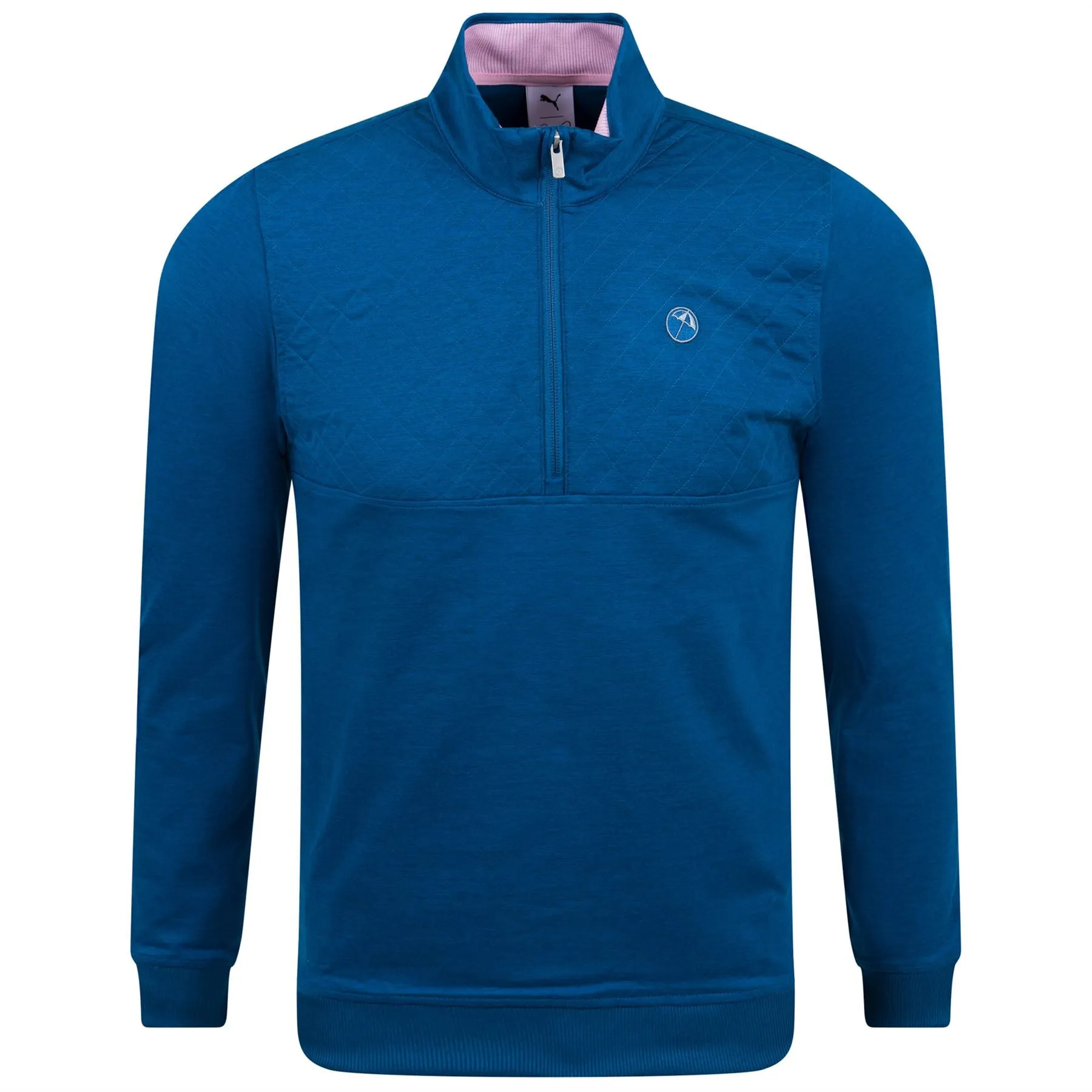 AP Cloudspun Castle Quarter Zip Lake Blue Heather - SS23