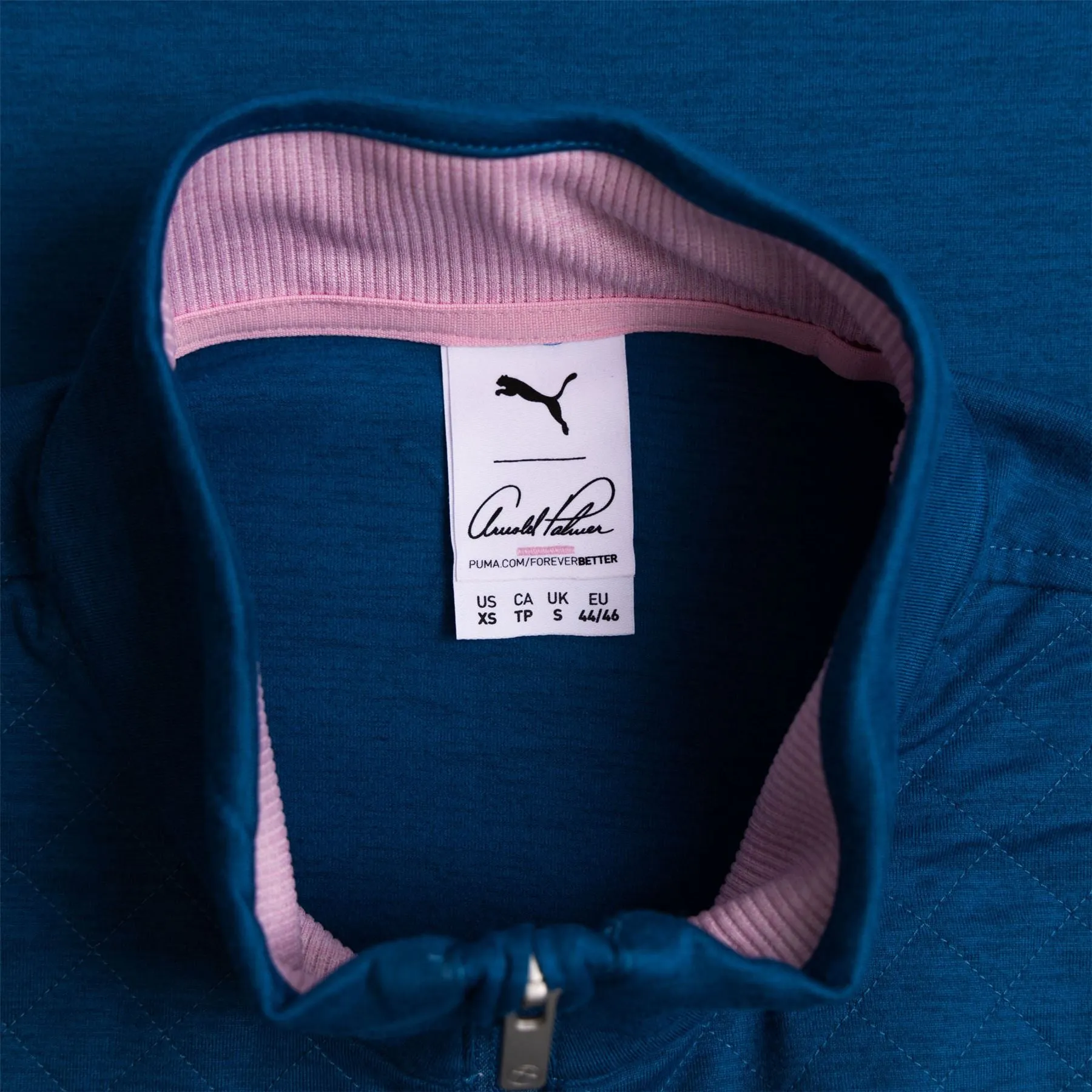 AP Cloudspun Castle Quarter Zip Lake Blue Heather - SS23