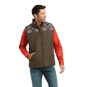Ariat Men's Cirus Banyan Bark Southwest Concealed Carry Vest