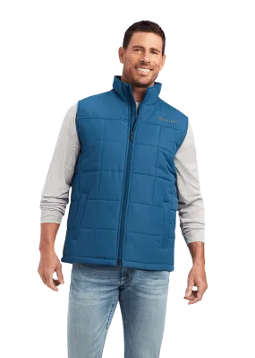 Ariat Men's Crius Concealed Carry Majolica Blue Vest