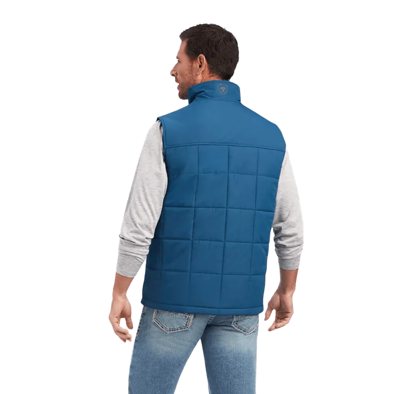 Ariat Men's Crius Concealed Carry Majolica Blue Vest