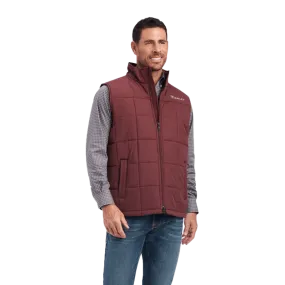 Ariat Men's Red Mahogany Crius Insulated Vest