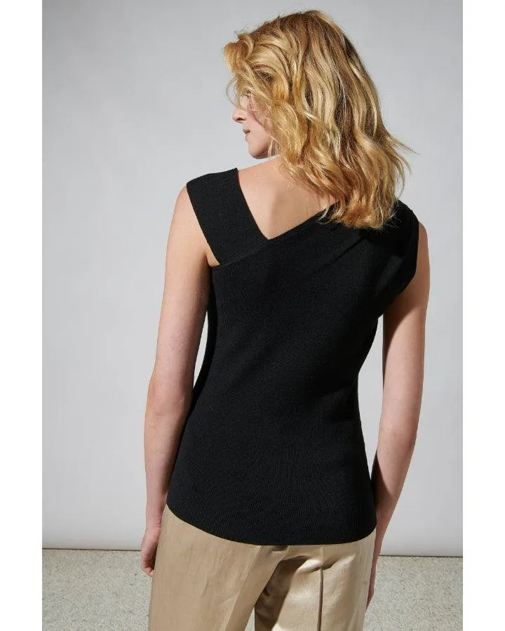 Asymmetrical Knit Top
