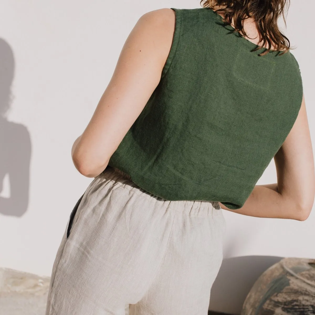 ATHENS-2 linen pants