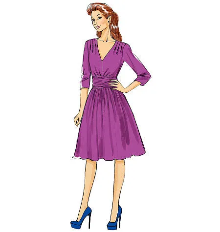 B5850 Misses' Dress
