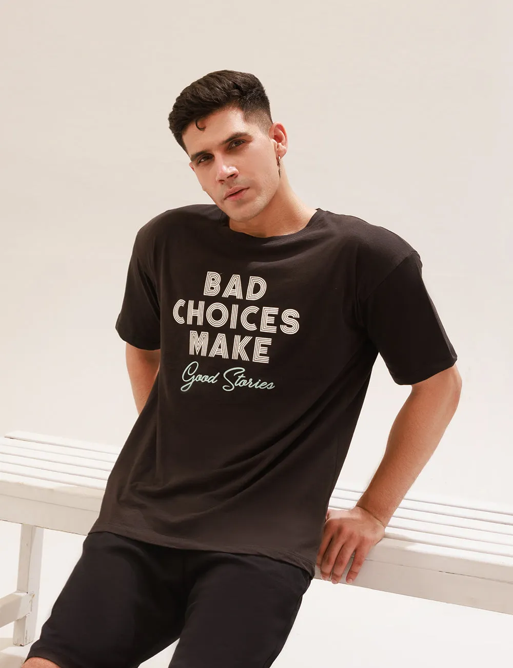 BAD CHOICES GRAPHIC T-SHIRT