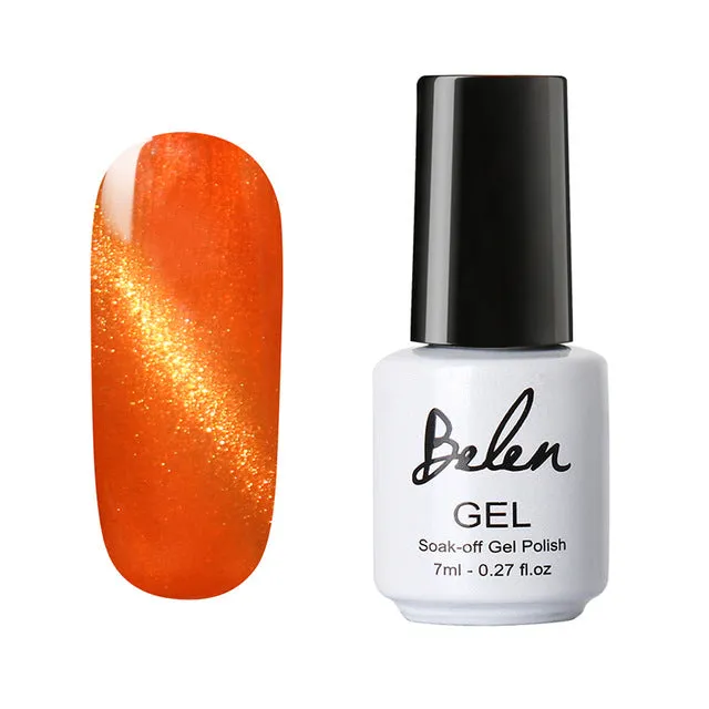 Belen UV LED Cat Eye Nail Gel Polish Shining Color Soak Off Varnish Cheap Manicure Glitter Polish UV Color Gel Magnet Polish Set