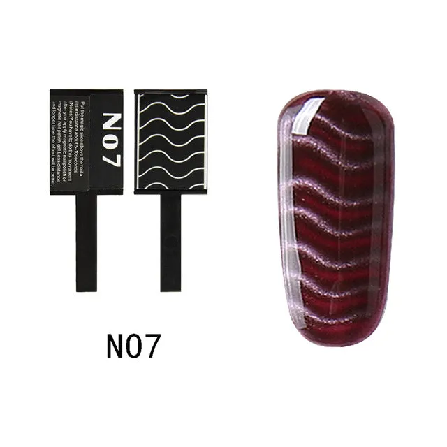 Belen UV LED Cat Eye Nail Gel Polish Shining Color Soak Off Varnish Cheap Manicure Glitter Polish UV Color Gel Magnet Polish Set