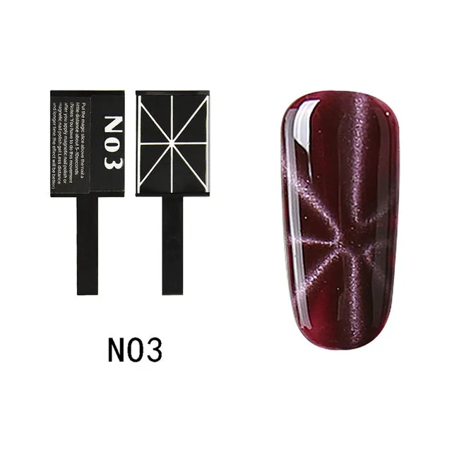 Belen UV LED Cat Eye Nail Gel Polish Shining Color Soak Off Varnish Cheap Manicure Glitter Polish UV Color Gel Magnet Polish Set
