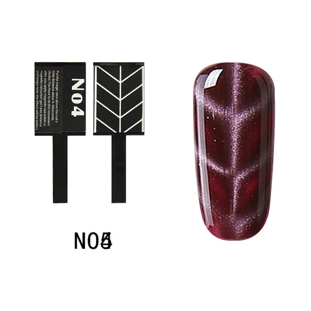 Belen UV LED Cat Eye Nail Gel Polish Shining Color Soak Off Varnish Cheap Manicure Glitter Polish UV Color Gel Magnet Polish Set