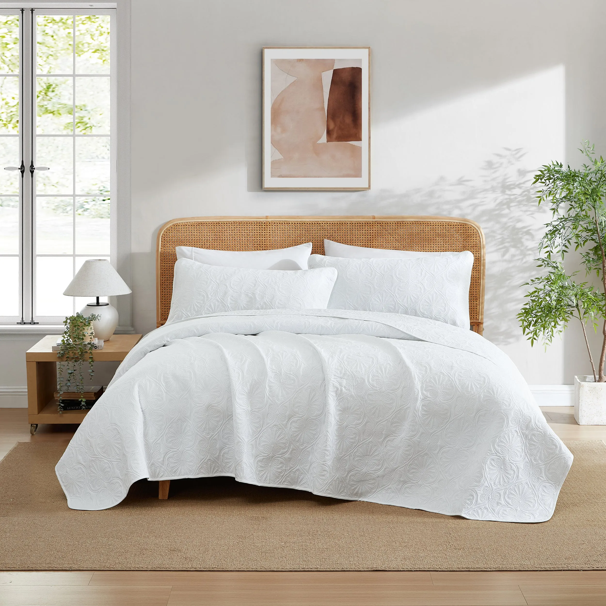 Benji - 3 Piece Size Quilt Set, Lightweight Bedspread Coverlet Set