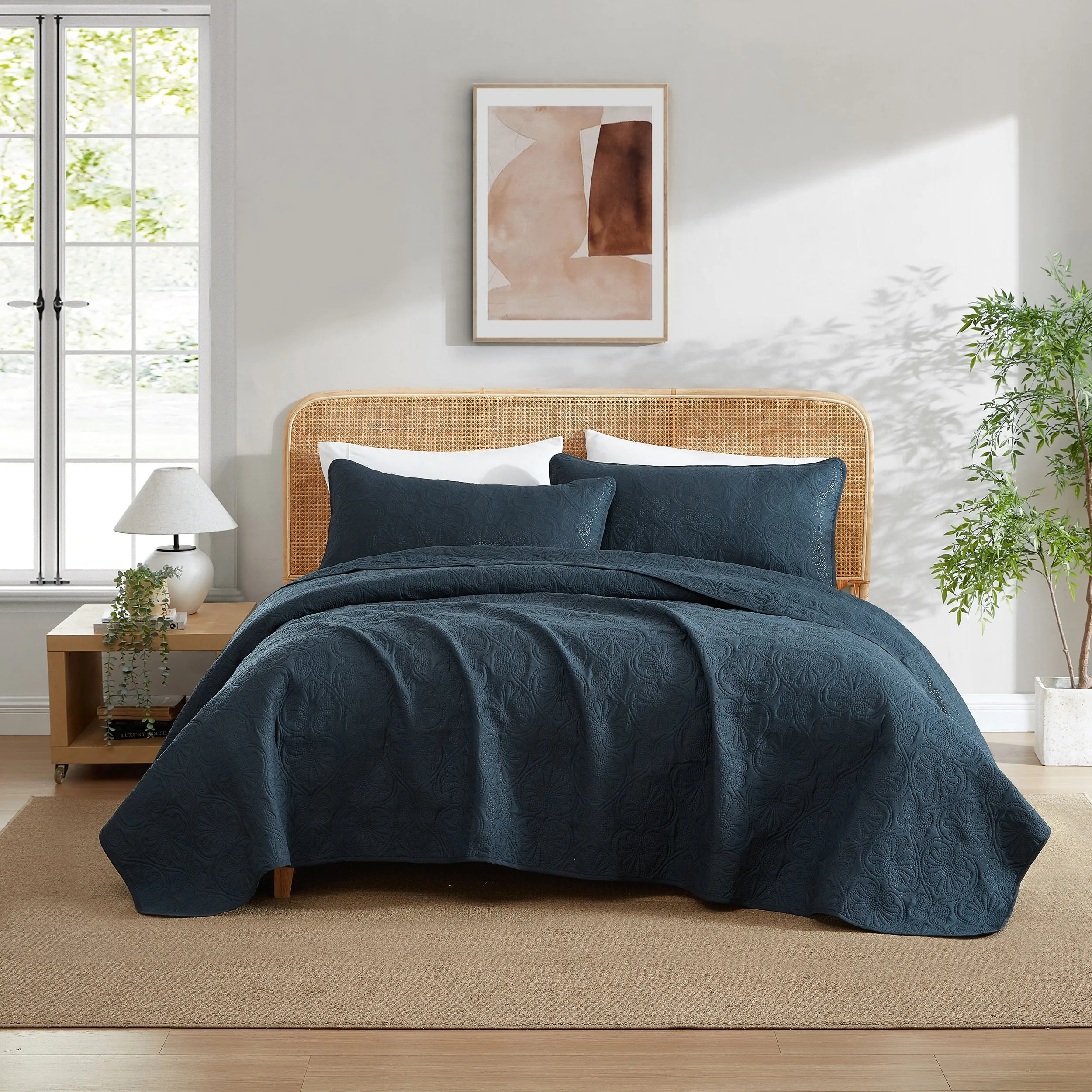 Benji - 3 Piece Size Quilt Set, Lightweight Bedspread Coverlet Set