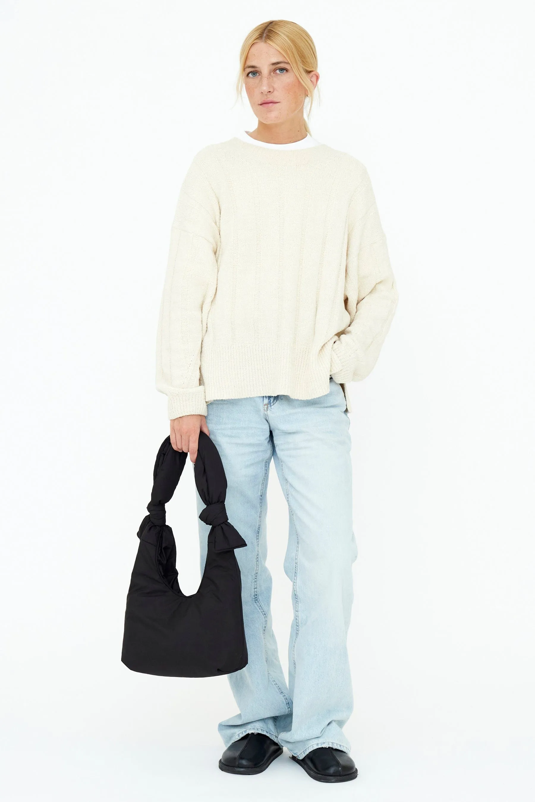 Biwa Puffy Mini Black