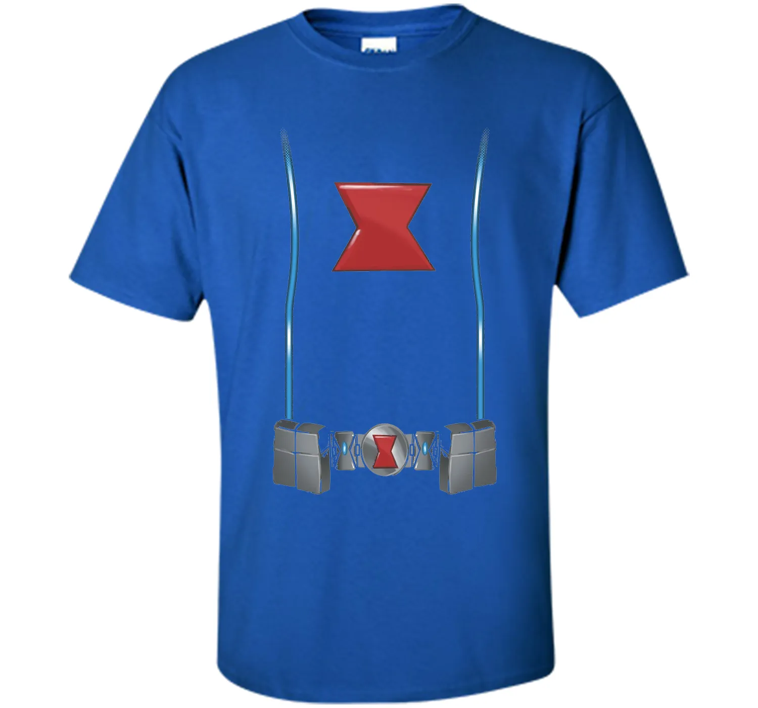 Black Widow Costume Graphic T-Shirt