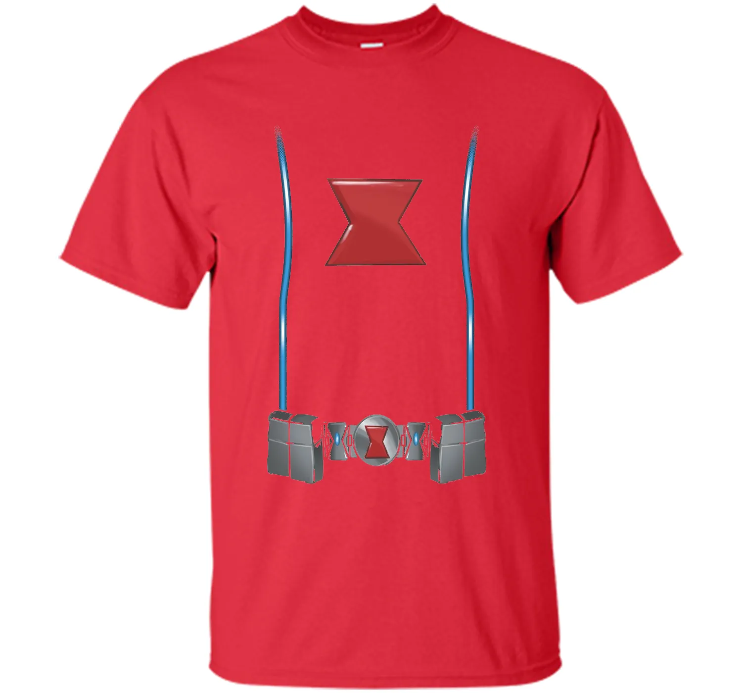 Black Widow Costume Graphic T-Shirt