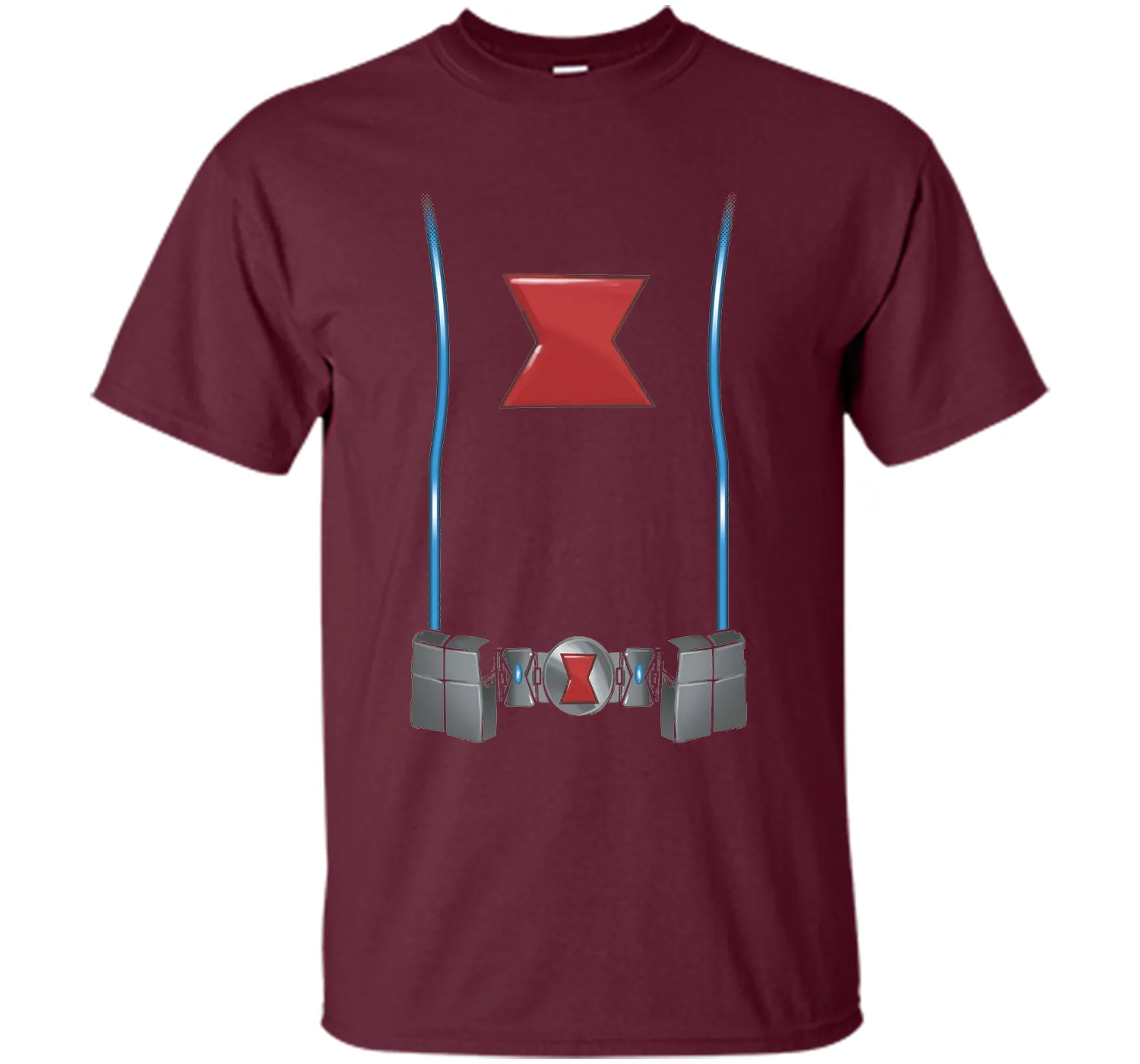 Black Widow Costume Graphic T-Shirt