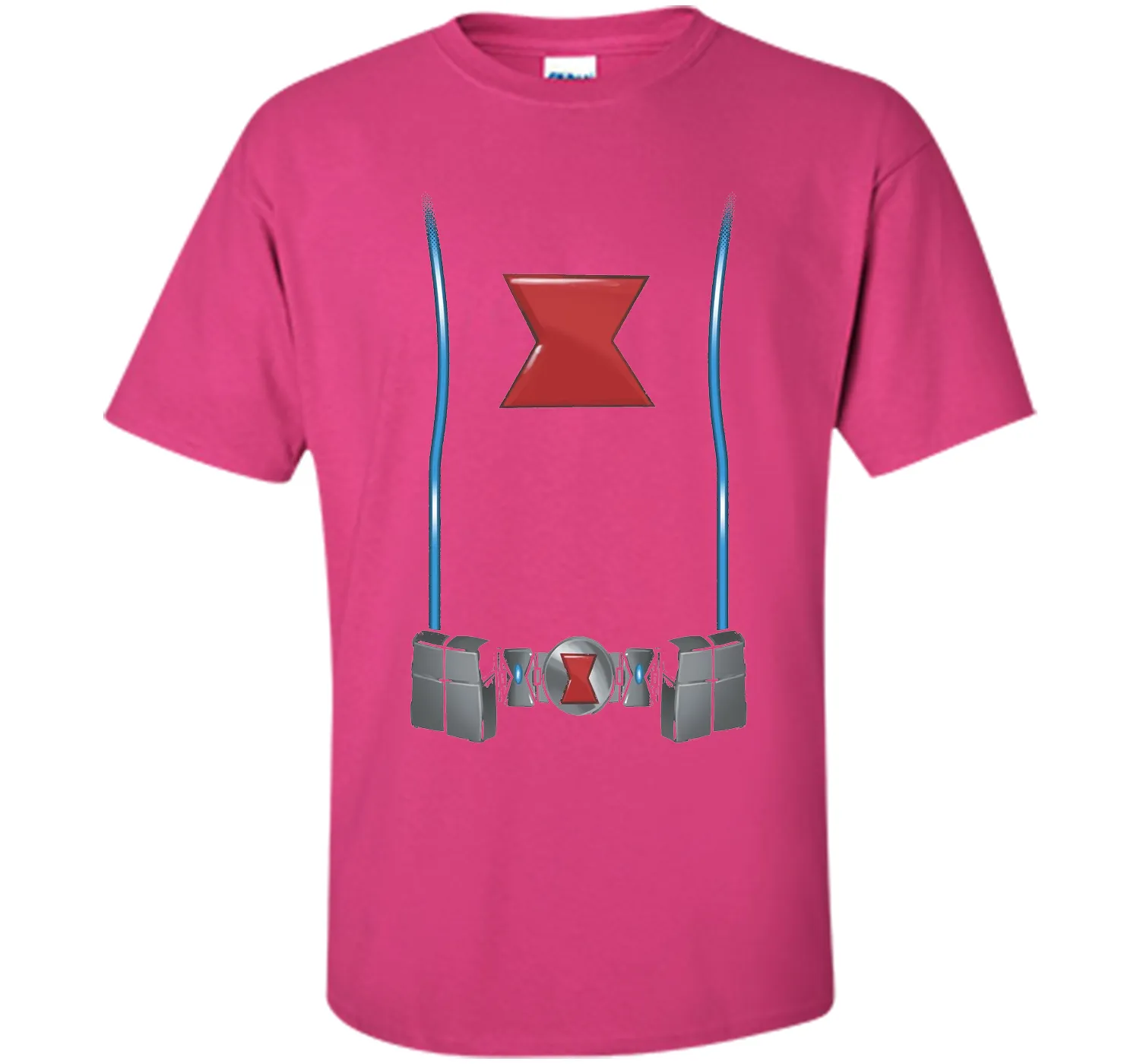 Black Widow Costume Graphic T-Shirt