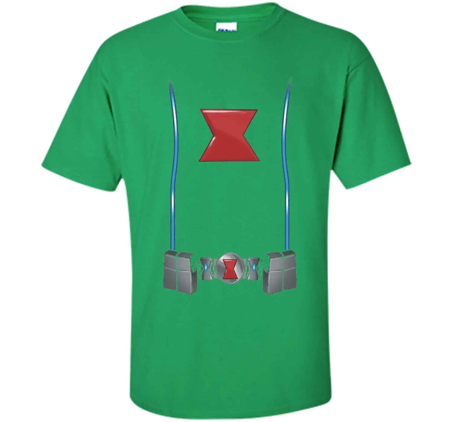 Black Widow Costume Graphic T-Shirt