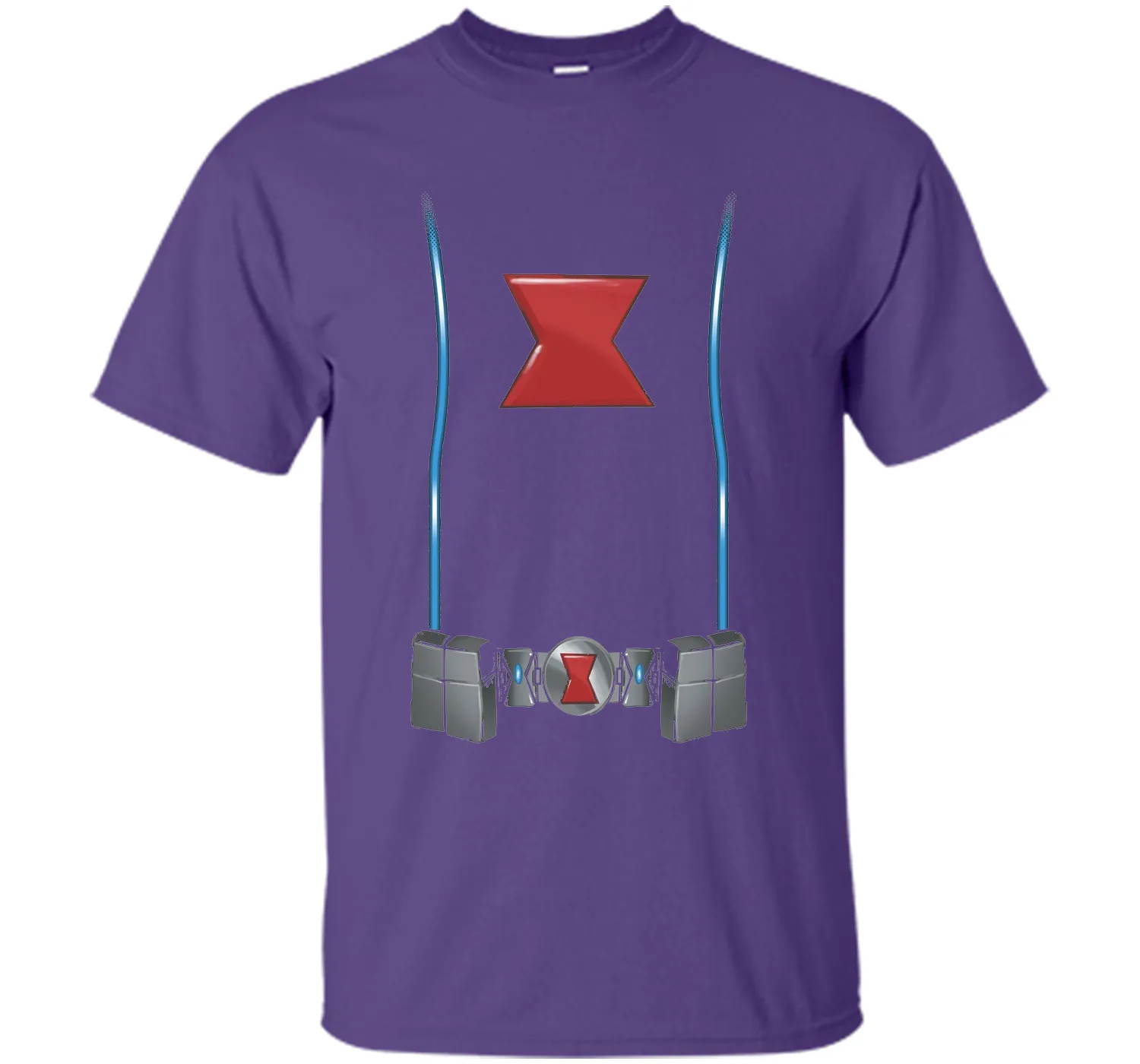 Black Widow Costume Graphic T-Shirt
