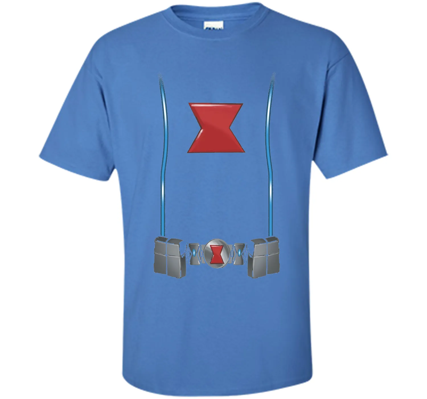 Black Widow Costume Graphic T-Shirt