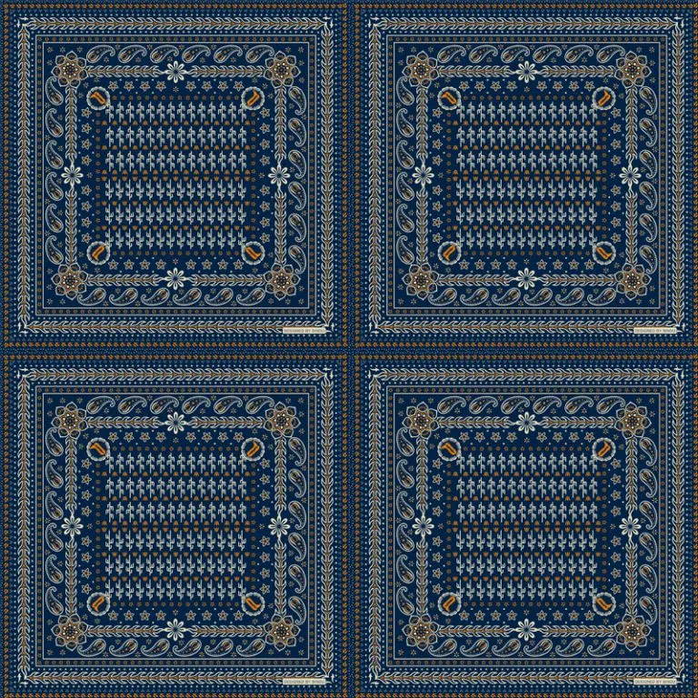Boots Scarf Navy