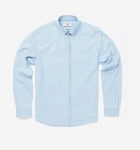 Button Down Denim Shirt Light Chambray