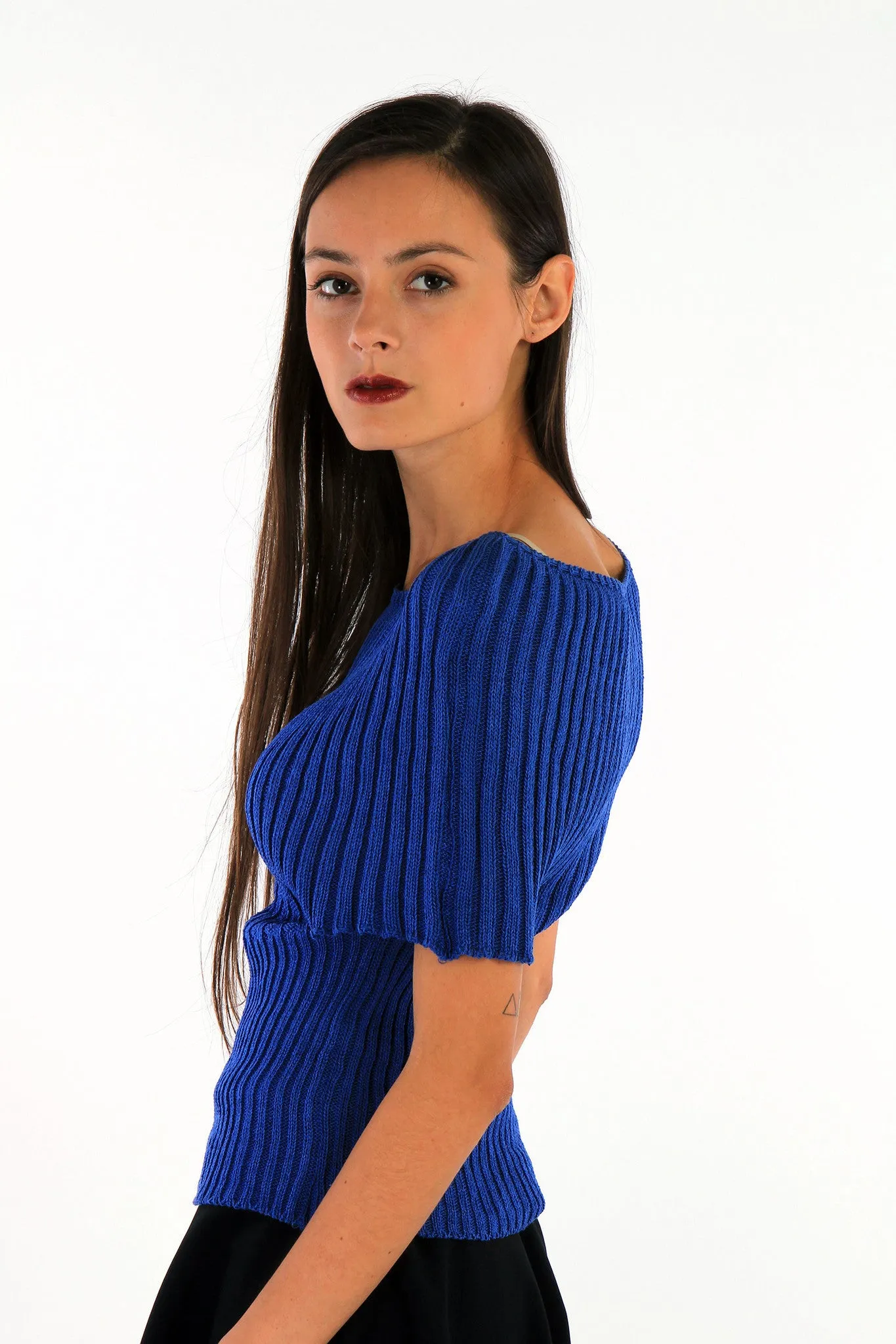 Cable Knitted Top