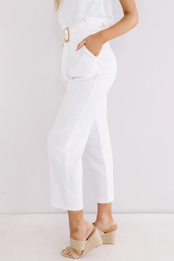 Ceo Material High Waist Trousers