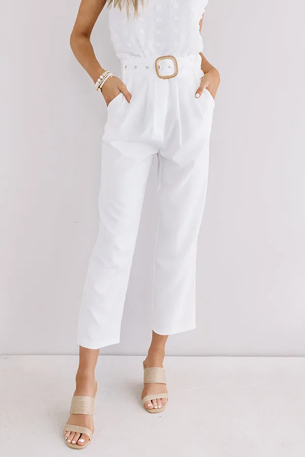 Ceo Material High Waist Trousers