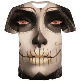 Clown T-shirt Men Cosplay Tshirts Novelty Funny T shirts Funny Leisure Tshirts Cool Hip Hop T-shirts 3d Short Sleeve summer