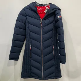 Coat Puffer & Quilted By Tommy Hilfiger In Navy, Size: S