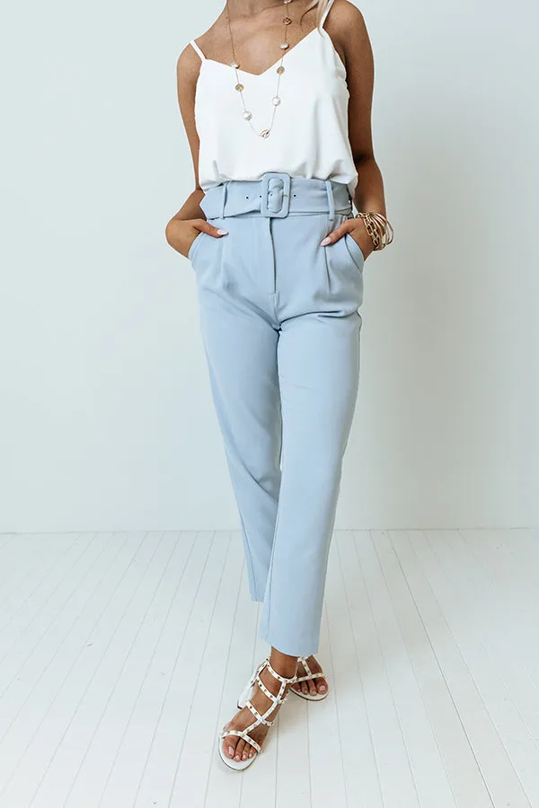 Comfort Calling High Waist Trousers