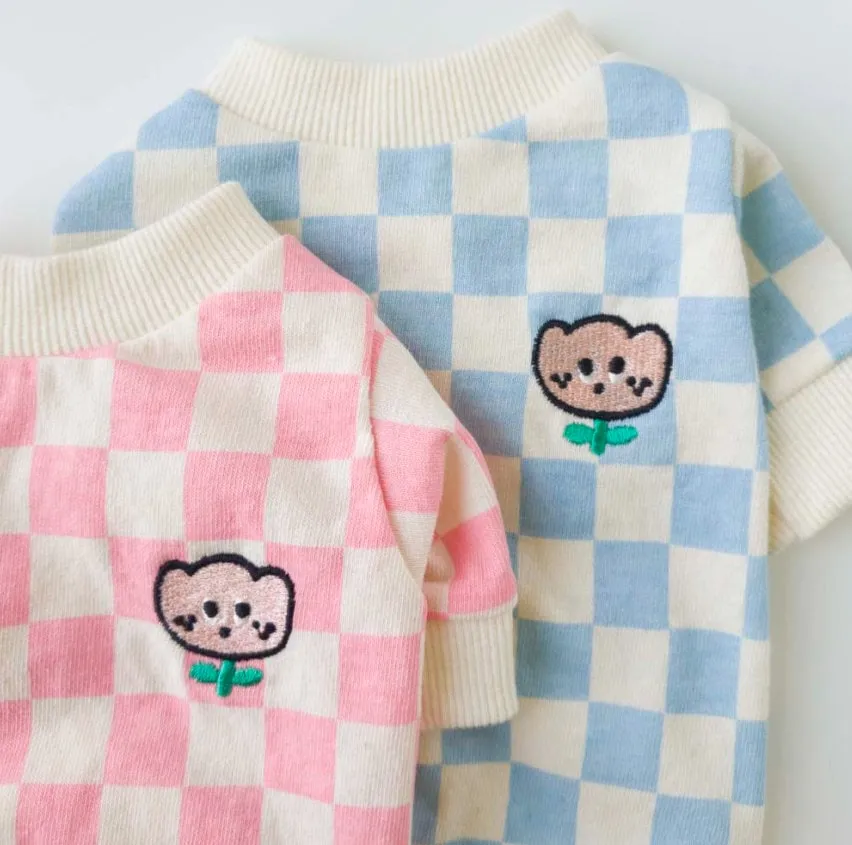Cotton Checker Top