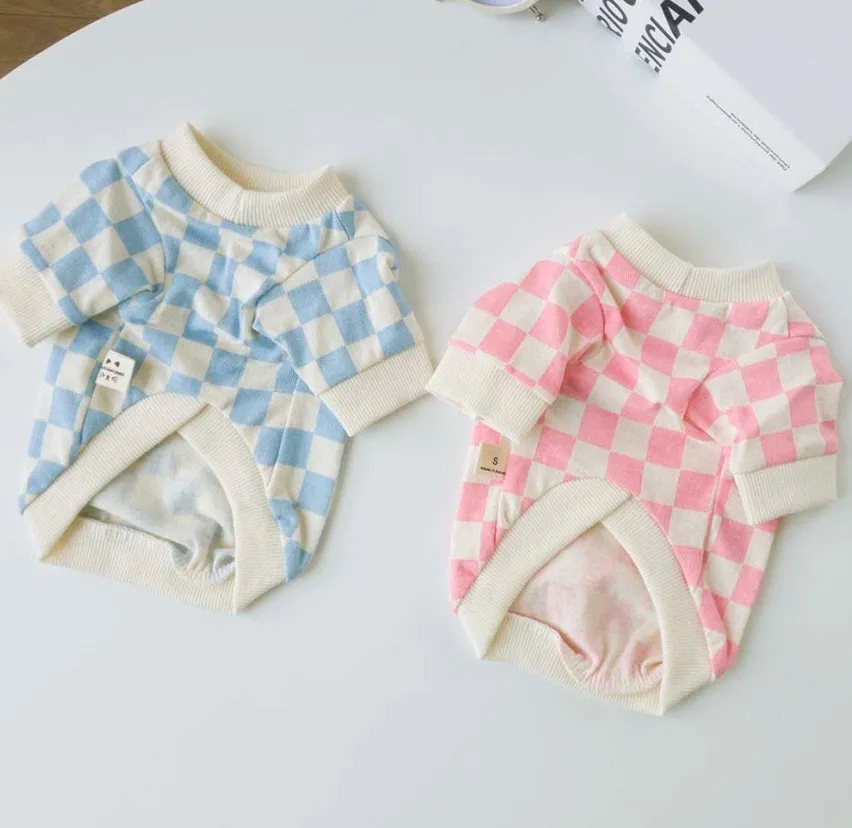 Cotton Checker Top