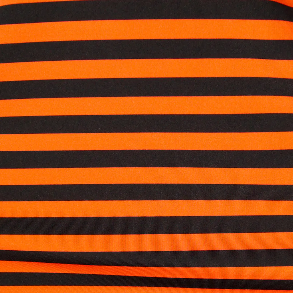 Creepy Striped Pencil Skirt