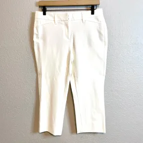 Cropped Straight Dress Pants