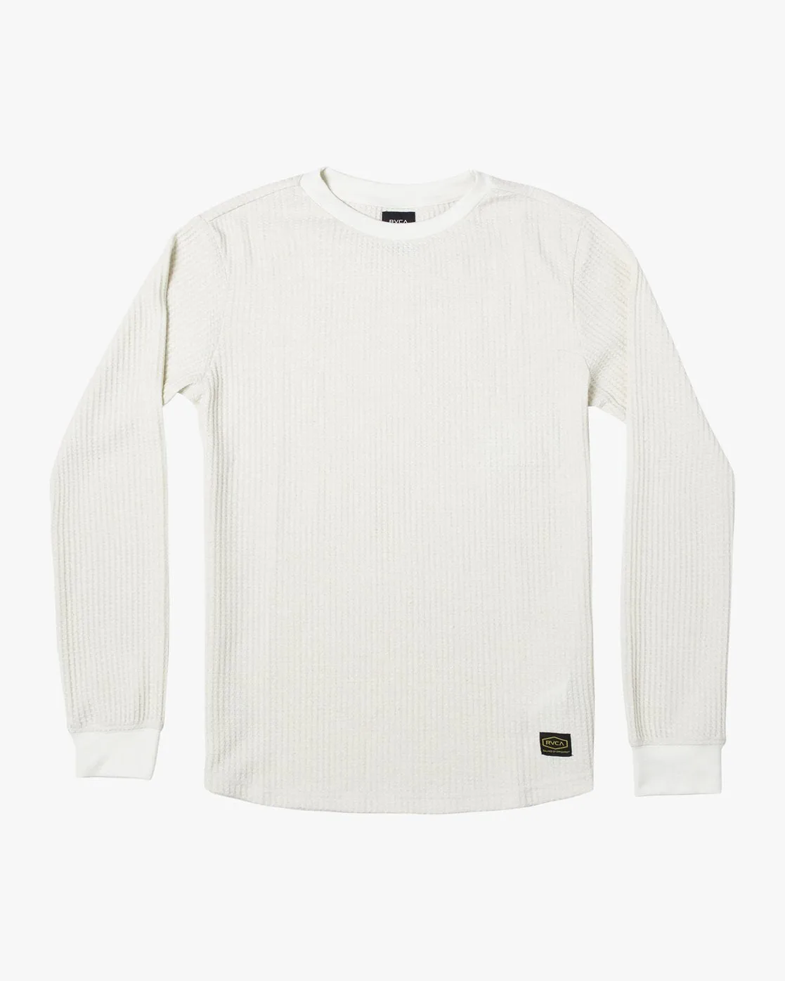Day Shift Long Sleeve Thermal Shirt - Antique White