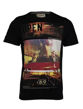 Dissident Open Road black t-shirt
