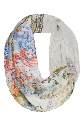 DOUBLE SIDED SCARF LADY LABYRINTH