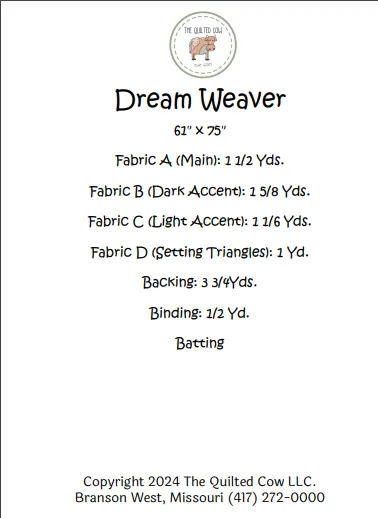 Dream Weaver Pattern