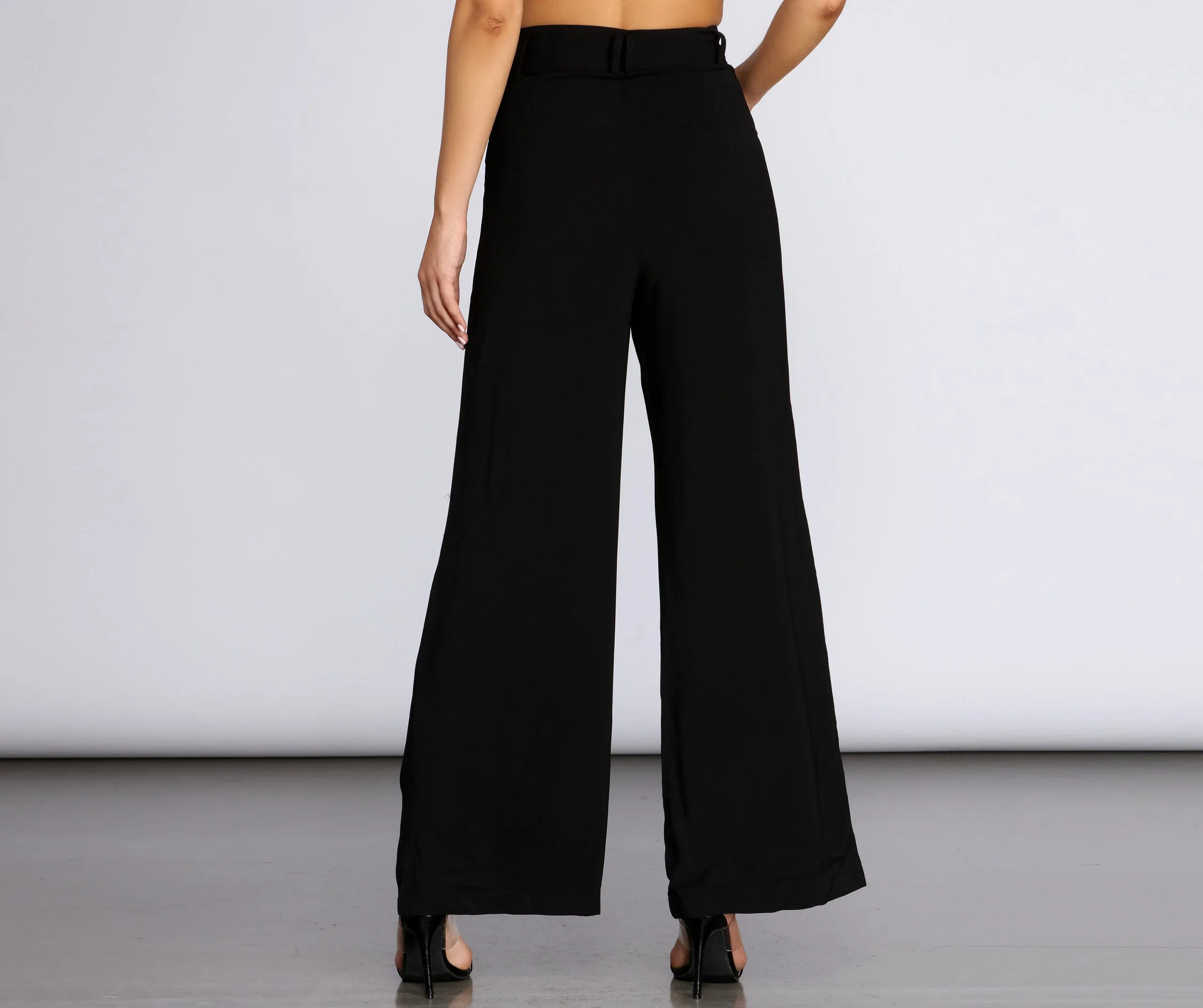 Easy Going Wide Leg Trousers
