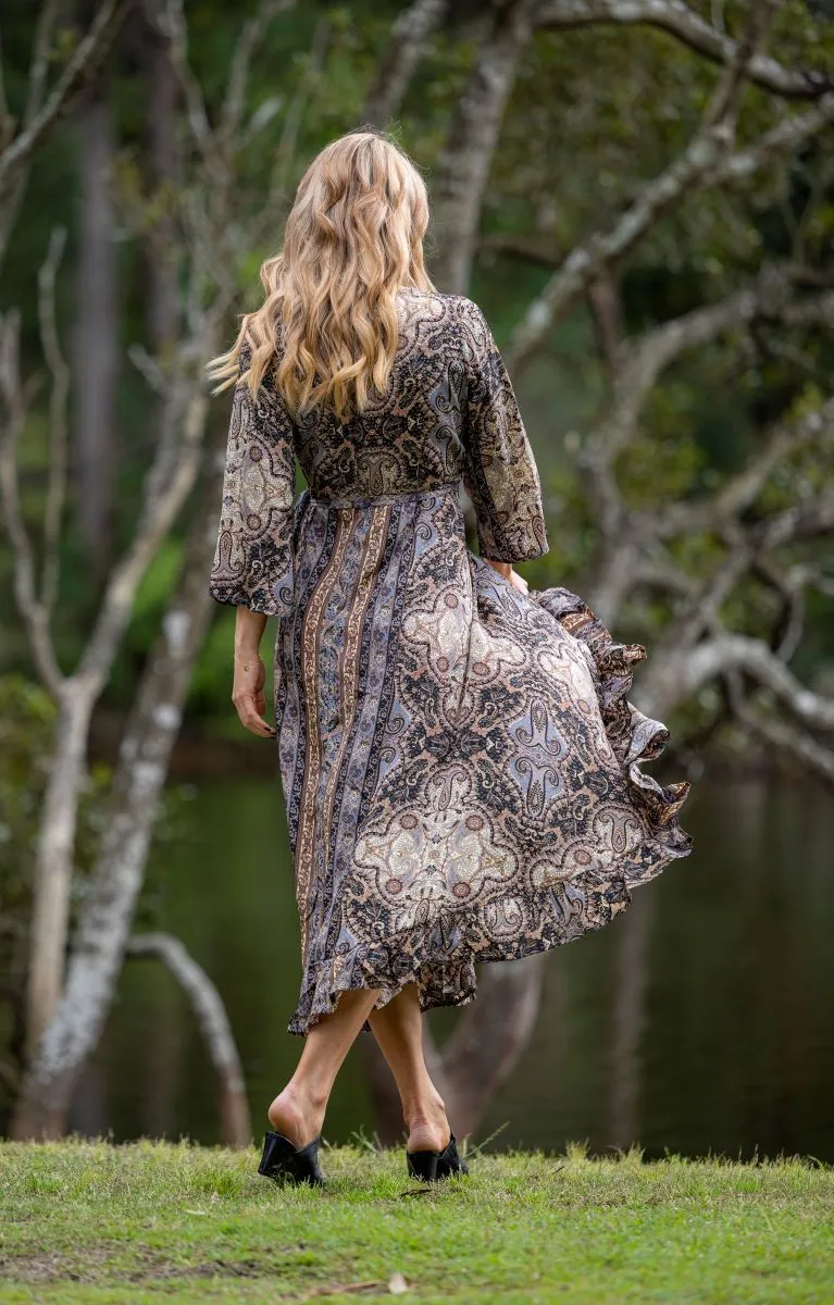 Eshe Wrap Dress | Cienna